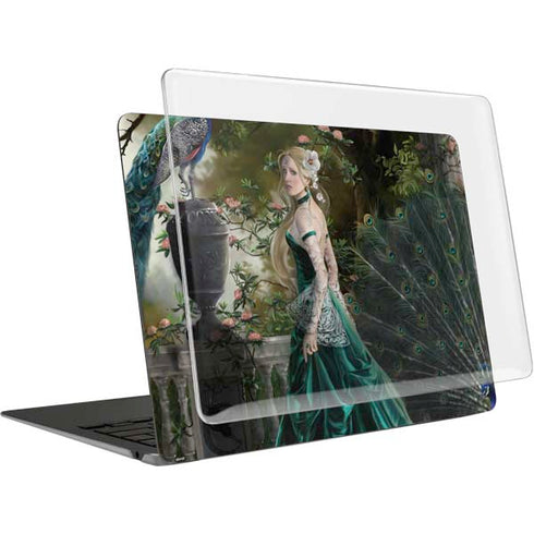 Woman with Peacocks by Nene Thomas MacBook Air 15in (2023-2025) Case plus Skin